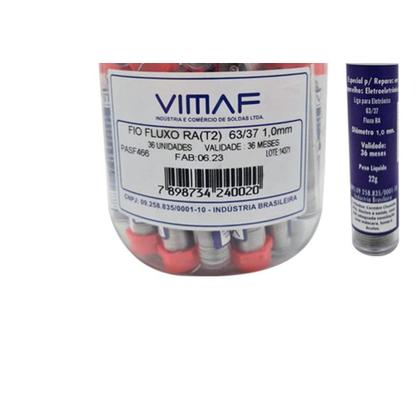 Imagem de Solda Tubo Vimaf 1,0Mm 63/37