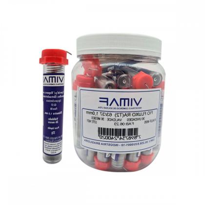 Imagem de Solda Tubo Vimaf 1,0Mm 63/37