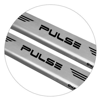 Soleira Aço Inox Escovado Porta Original Mult Pulse 22-23 - Texas 4X4 Imagem de Soleira Aço Inox Escovado Porta Original Mult Pulse 22-23