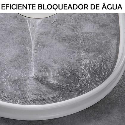 Imagem de Soleira Barreira Água Silicone Box Pia Banheiro Cozinha 1m - BAGUAG1MBRANCO