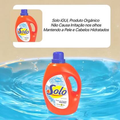 Imagem de Solo iGUi / Splash 3litros Pare De Usar Cloro Na Sua Piscina Original