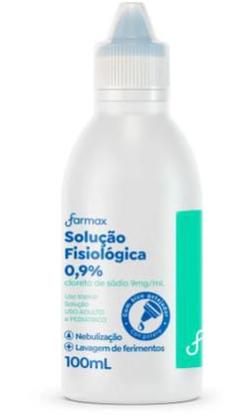 Imagem de Solucao Fisiologico 0,9% 100ml Sorimax - FARMAX