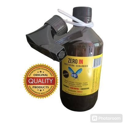 Imagem de Solução Sustentavel inseticida ecologico uso domestico 500ml eficaz contra mosca, formiga e barata