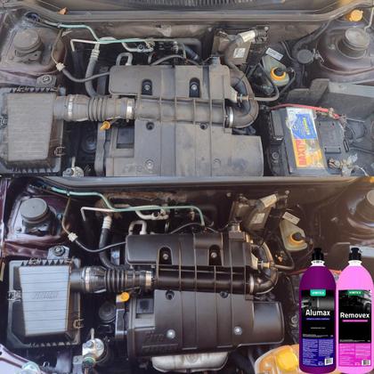 Imagem de Solupan Removedor de sujeira Pesada Caixa de Rodas Chassis Carrocerias Motor Autos em Geral Alumax Removex 1,5L Vintex