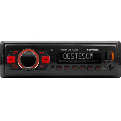 Imagem de Som Automotivo 2 Usb Bluetooth Pk100 Permak Radio Carro