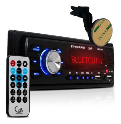 Imagem de Som Automotivo Auto Radio Bluetooth Universal Carro Usb e Mp3 Knup KP-RO904