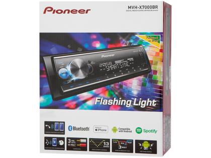 Som Automotivo Pioneer Media Receiver Bluetooth - USB Auxiliar MVH