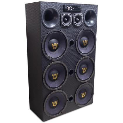 Imagem de Som Casa Bob Ativa Paredão Woofer 10 Medio Grave Pancadão