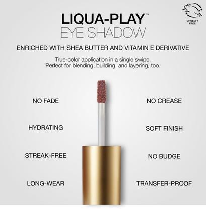 Imagem de Sombra líquida para os olhos stila Liqua Play Long-Wear Matte Cream
