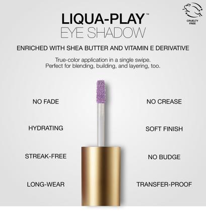 Imagem de Sombra líquida para os olhos stila Liqua Play Long-Wear Matte Cream