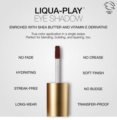 Imagem de Sombra líquida para os olhos stila Liqua Play Long-Wear Matte Cream