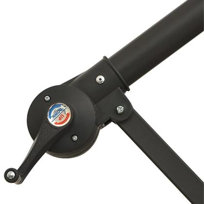 Imagem de Sombrilla de brazo articulado vidaXL con luces LED color terracota de 3,5 m