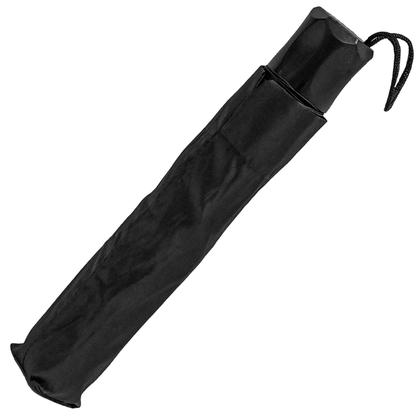 Imagem de Sombrinha Manual Preta Compacta Resistente Para Sol Chuva Contra Vento 23357 Tuut