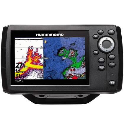 Imagem de Sonar Humminbird Helix 5 G3 Chirp (Tela 5'5" com GPS)