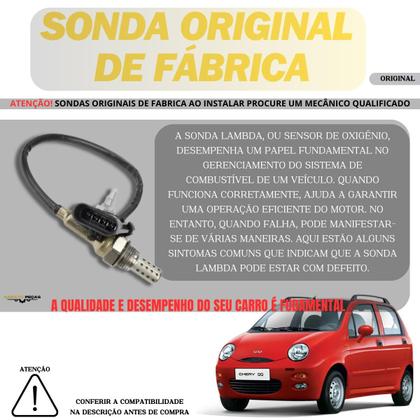 Imagem de Sonda Lambda Lifan X60 320 620 Jac J2 J3 J5 Chery QQ Face 359