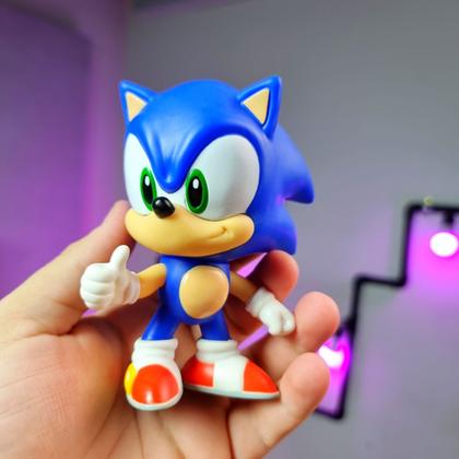 Imagem de Sonic The Hedgehog Sega Boneco Colecionável Fandom Original