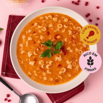 Imagem de Sopa de Frango Defumado Mexidona contendo 3 pacotes de 110g cada