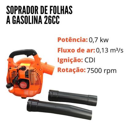 Imagem de Soprador À Gasolina 26cc Evald 