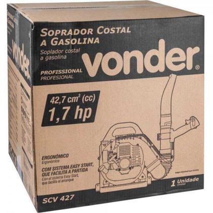 Imagem de Soprador a Gasolina 42,7cm³  2T  1,7CV  Vonder SCV427