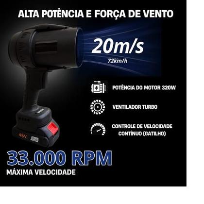 Imagem de Soprador Ar Turbo Portátil