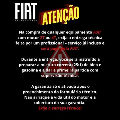 Imagem de Soprador e Aspirador de Folhas a Gasolina 1hp 26cc Bolsa Coletora 40 Litros FIAT VENTO26 Cor Azul
