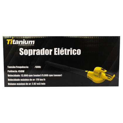 Imagem de Soprador Elétrico 450W 220V  Titanium Platina