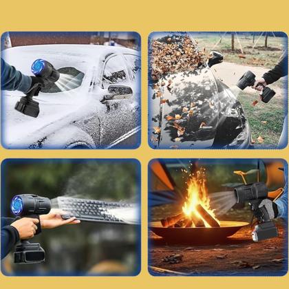 Imagem de Soprador Portatil 2 Bateria Com Maleta Turbina de Ar 48V For