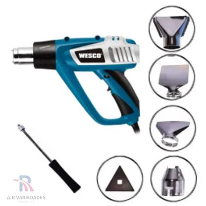 Imagem de Soprador Térmico 1800w Com Bocais envelopamento de veiculos