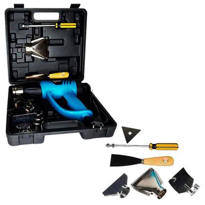 Imagem de Soprador Térmico 2000w com Maleta e Kit de Acessórios EVST EVALD