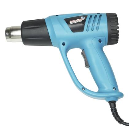 Imagem de Soprador Térmico Ar Quente 2000W Kit Acessórios Bicos Espátulas Maleta 350 600 Importway IWST-MA