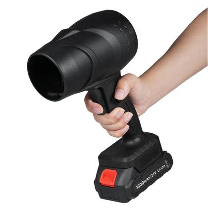 Imagem de Soprador Turbo Fan 130.000 RPM Potente Maleta Recarregavel Bateria Limpeza Casa Jardim Quintal Poeira Detritos Pelo de Animal Folha Eletronico Multius