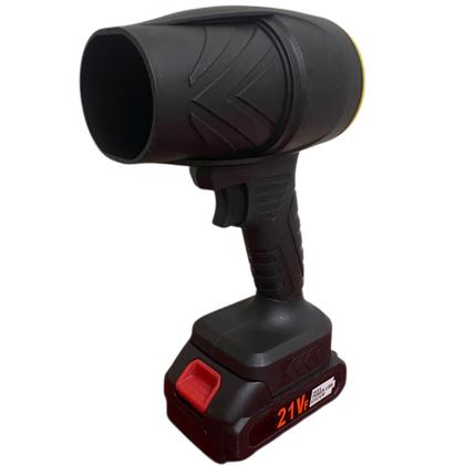 Imagem de Soprador Turbo Fan 32000 RPM Potente Recarregavel Sujeira Folhas Poeira Detritos Quintal Casa Jardim Limpeza