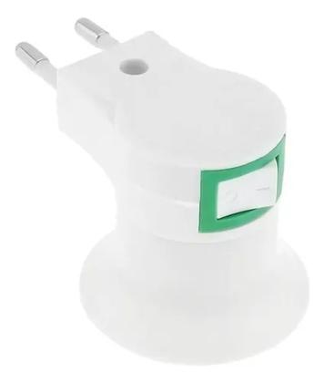 Imagem de Soquete Bocal E27 Adaptador Lâmpada Tomada Liga E Desliga