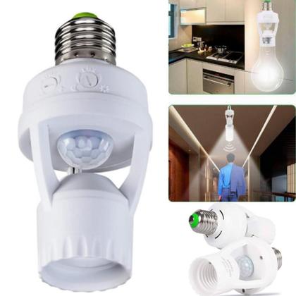 Imagem de Soquete Com Luz Automática Detecção Por Movimento