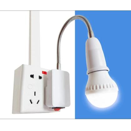 Imagem de Soquete De Lâmpada Rotativo E27 Com Interruptor Liga/Desliga E Base De Extensão Flexível EU US UK