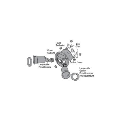 Imagem de Soquete de lâmpada Sigma Engineered 14782 Kit à prova de intempéries