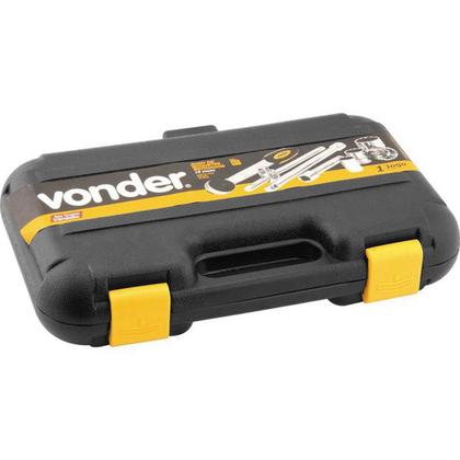 Imagem de Soquete Jogo 10 à 32 MM Encaixe 1/2 POL Estriado c/ 18 Peças VONDER