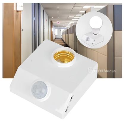 Imagem de Soquete Para Lâmpada Com Sensor de Proximidade Programável LK6025