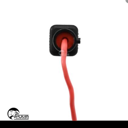 Imagem de Soquete Plug Conector Chicote da Injeção Eletrônica 1 Via - Terminal 6.3mm