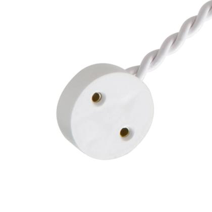 Imagem de Soquete Rabicho Para Lampada Tubular T8 Com 2 peças