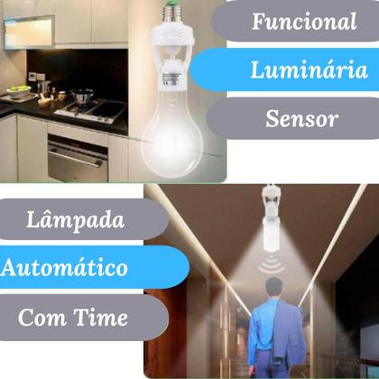 Imagem de Soquete Sensor Fotocélula Ideal Áreas Externas Economiza