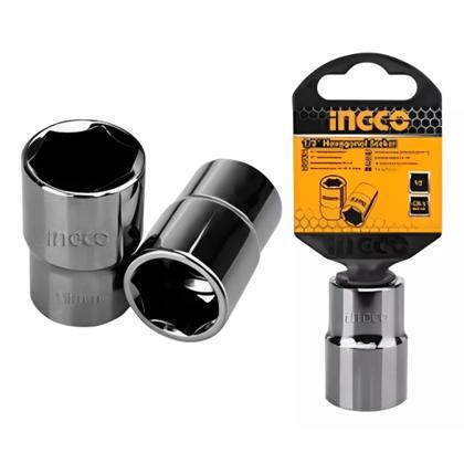 Imagem de Soquete Sextavado 1/2" Polegadas 11mm Cr-V HHAST12111 Ingco
