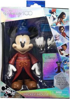 Imagem de Sorcerer's Apprentice Mickey Mouse 16cm Disney 100 Fun