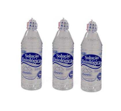 Imagem de Soro Fisiológico  Clor Sódio 9% Arboreto 500Ml Kit Com 3 Unidades