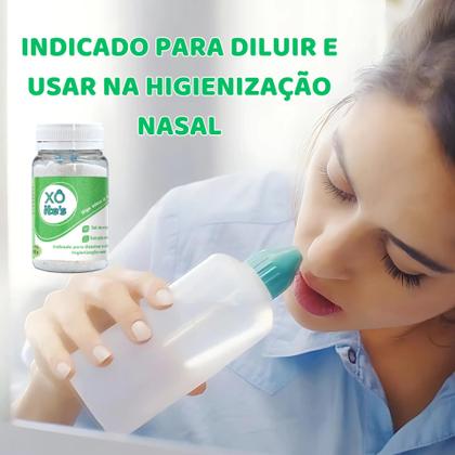Imagem de Soro Lavagem Nasal Limpeza Do Nariz 100g Kit Com 3 potes