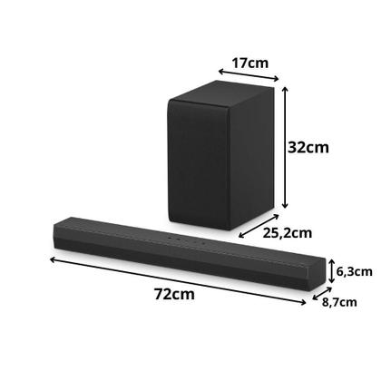 Imagem de Sound Bar LG S40T 2.1 Canais 300W RMS Interface WOW Al Sound Pro