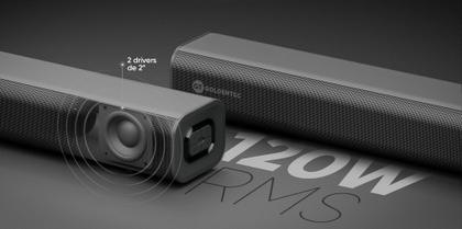 Imagem de Soundbar 2.0 120w rms gt goldentec