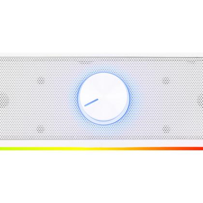 Imagem de Soundbar Gamer Redragon Adiemus RGB 6W RMS RGB USB 150Hz Branco