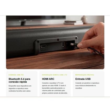 Imagem de Soundbar Get 2.0 com Bluetooth 120W RMS com Controle Remoto