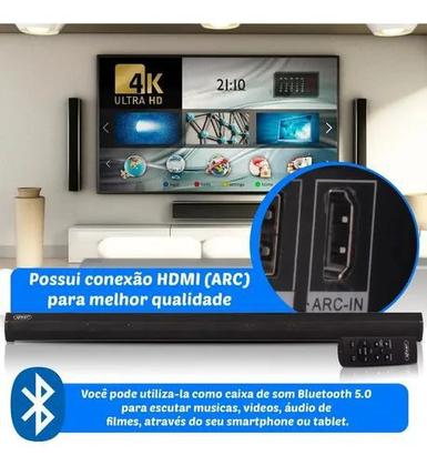 Imagem de Soundbar Home Theater Bluetooth Hdmi Arc Caixa De Som Cinema